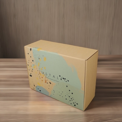 Cajas de envío de cartón a medida Ropa Kraft Calzado corrugado duradero Cajas