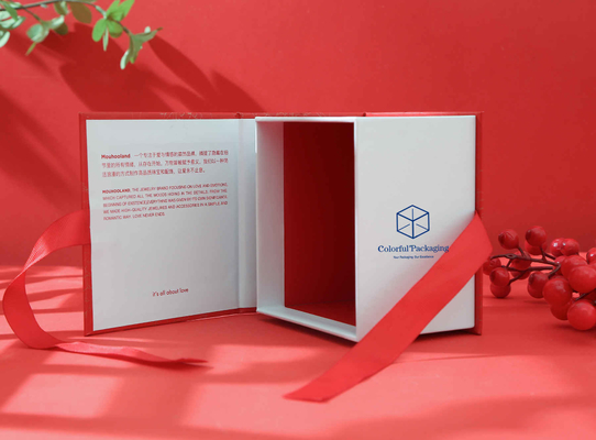comprar Logotipo OEM Caja de cajón de cartón pequeño Papel joyería embalaje regalo caja corredera online manufacture