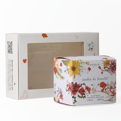 comprar Caja de embalaje de papel de ventana PET para jabón, caja de regalo de cartón Diseño colorido online manufacture
