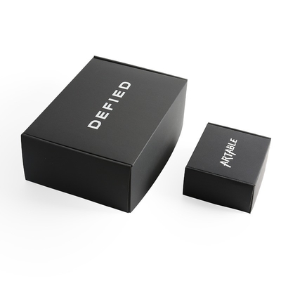 comprar Cajas de cartón de lujo Cajas de envío onduladas negras para pequeñas empresas online manufacture