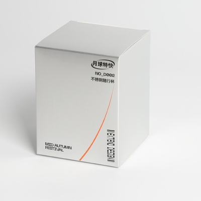 comprar Solución de embalaje para pequeñas empresas Tumbler de acero inoxidable con caja de cartón impresa y tipo de forro de plástico online manufacture