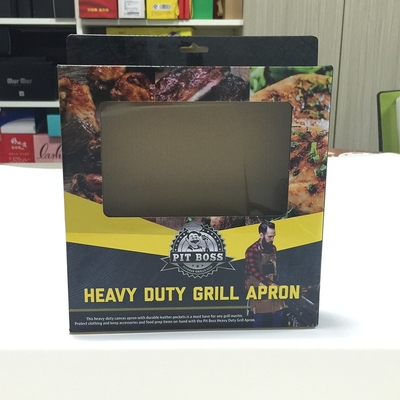 comprar espesor personalizado auto bloqueo de la caja inferior de lienzo del delantal de embalaje con logotipo de impresión online manufacture
