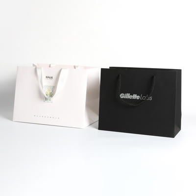 comprar Bolsas de papel de marca personalizada reciclables, Bolsas de papel al por menor al por mayor online manufacture