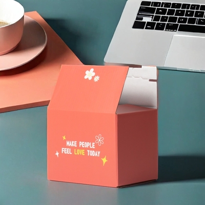 comprar Cajas de embalaje personalizadas con logotipo de correo para productos cosméticos Cajas de envío ecológicas para uñas de presión online manufacture