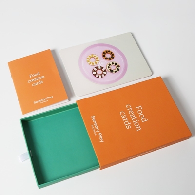 Laminado Brillante Estilo de cajón Cuaderno de Regalo Con Una Caja de Regalo Con Impresión Personalizada