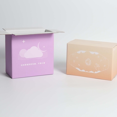 Cajas de correo impresas a medida para productos cosméticos
