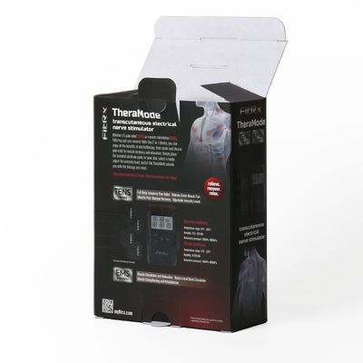 Caja de embalaje de papel de cartón de marfil, logotipo de la empresa caja de regalo de cartón Free Design