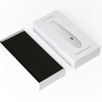 Tamaño personalizado Acceptado Caja de embalaje de joyas LED con tablero gris claro y caja de regalo de lujo de construcción resistente