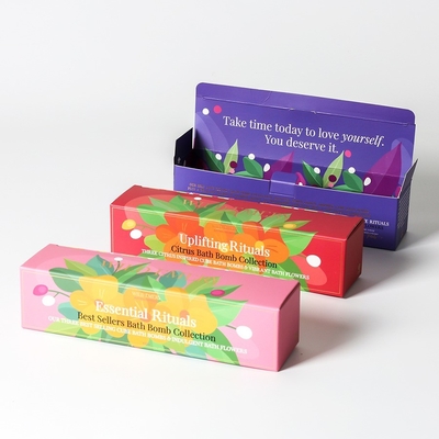 Logotipo personalizado Papel de cartón de marfil Cajas de extremo para envío Impresión colorida