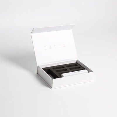 Caja de regalo electrónica magnética personalizada con forma rectangular y inserción personalizable para una presentación elegante