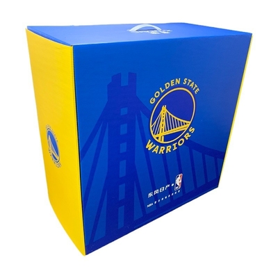 Caja de correo corrugada de cartón reciclado a medida 5 capas E-Flute Cajas de cartón grandes y fuertes con mango